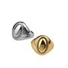 Modisches Gold-Temperament, Elegante ovale Form, Exquisite Kreativität, Einfache Öffnung, Verstellbarer Ring