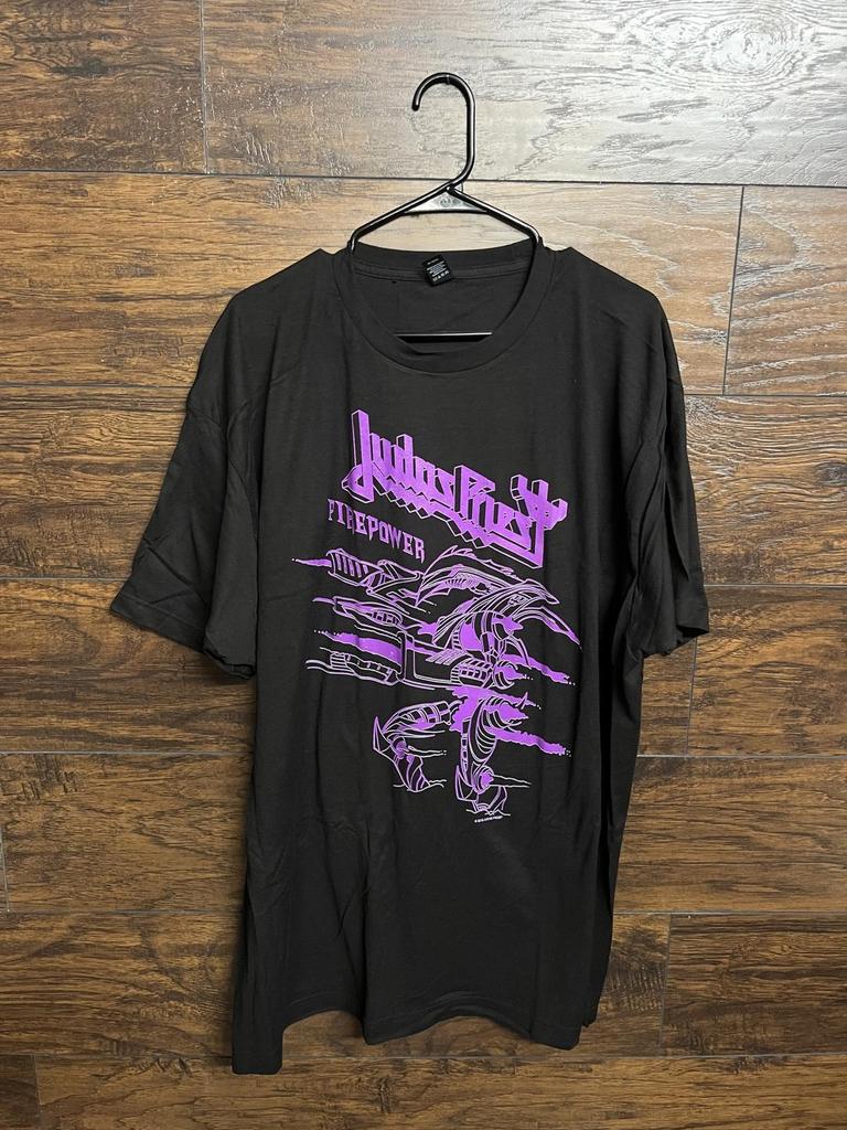 Judas Priest T-shirt Judas Priest Firepower Album Shirt -XXL