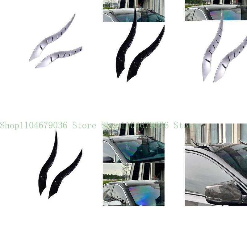 652F Scratch Resistant Weatherproof Vehicle Roof Dragon Horn Accessories With Safety Rounded Edges Hassle Less tallation