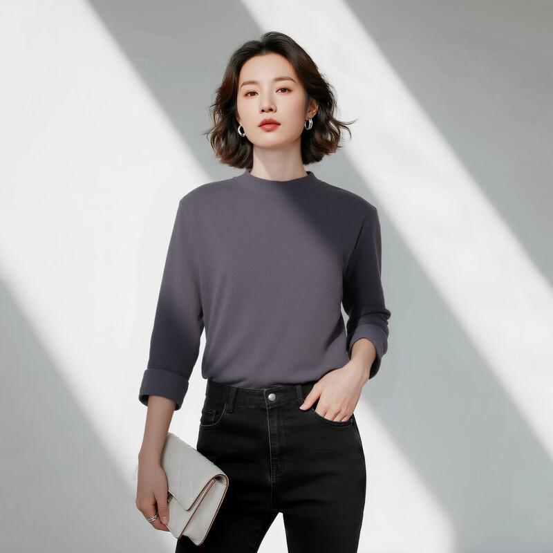 

Elva Island Women s Warm Long-Sleeve Base Layer T-Shirt S