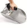 1Pc Stainless Steel Metal Detector Tool Digging Shovel Quick Screening Stainless Steel Shovel.