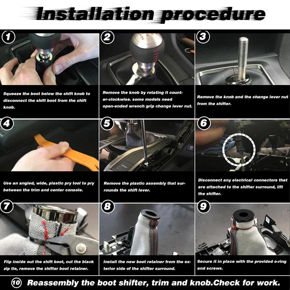 Auto Schalthebel Stopper Schalthebelkopf Begrenzer Auto Schaltknauf Begrenzer Feste Basis Schaltknauf Schnalle Rückwärtsgangsperre Hebelheber Hoch