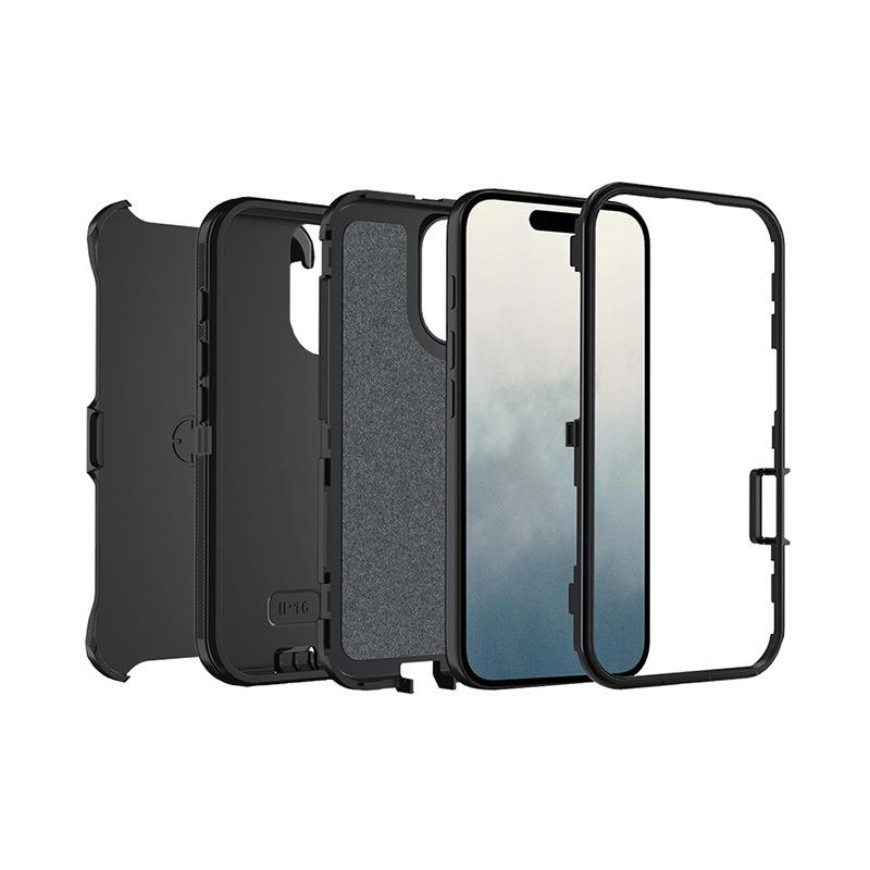iPhone 13-17 Series Shockproof Case | Rugged Protection + Practical Features, All-Round Guardian