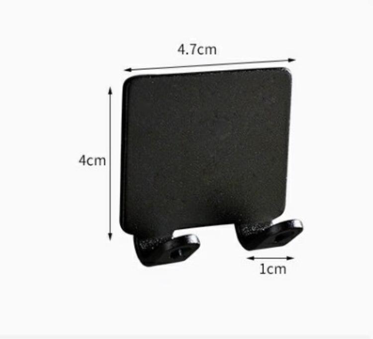 

Бесплатная перфорация Nordic Space трехцветный алюминиевый крючок для ванной комнаты, крючок для одежды в ванной, крючок для двери 811545