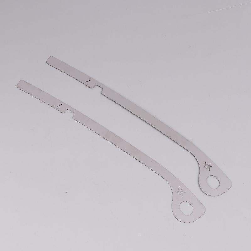 2 Piezas Placa Metálica de Reparación de Parachoques Delantero Hebilla Rota Apertura Hebilla Podrida Reparador Soporte Para Reiz 2010-2017