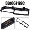 1PC Front Left Driver Interior Door Pull Grab Handle Cover Bracket For Passat B5 Replacement Car Door Pull Grab Handle Bracket