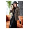 Women's Autumn and Winter Style Blazers, High-end Formal Wear Temperament, High-end Blazers Have Texture