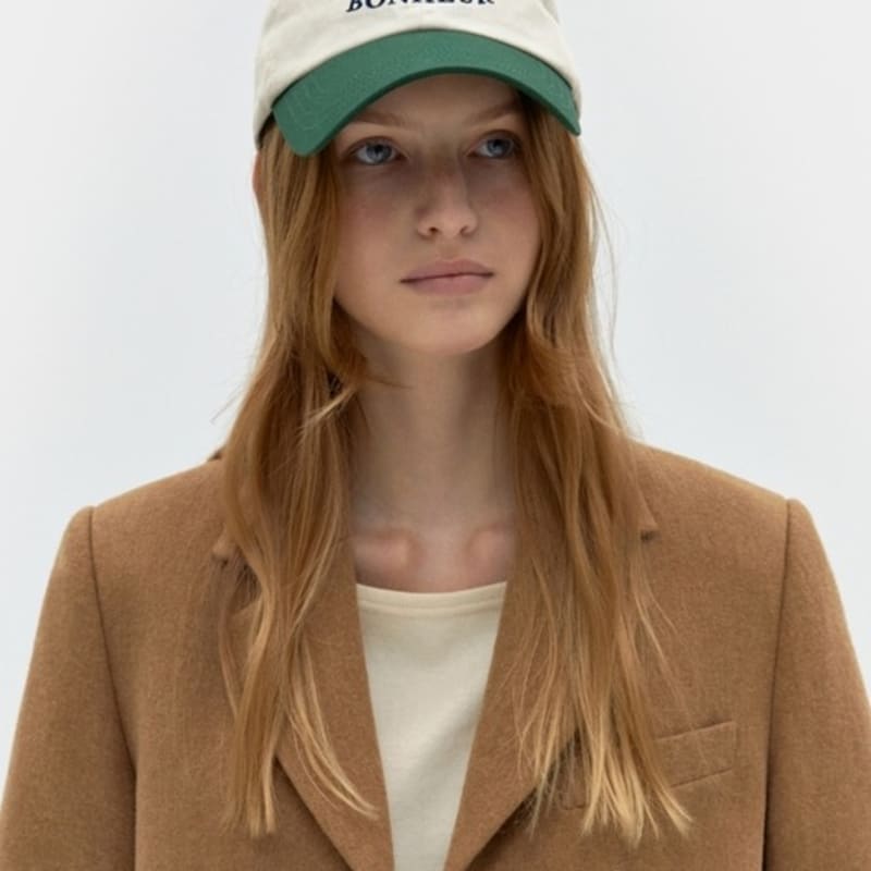 DEPOUND happiness ball cap - light beige/green