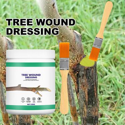 Tree Wound Dressing 100g Natural Protective Paste Tree Repair Paste Wound Dressing for Damaged Bark Bonsai Garden Yard Orchard