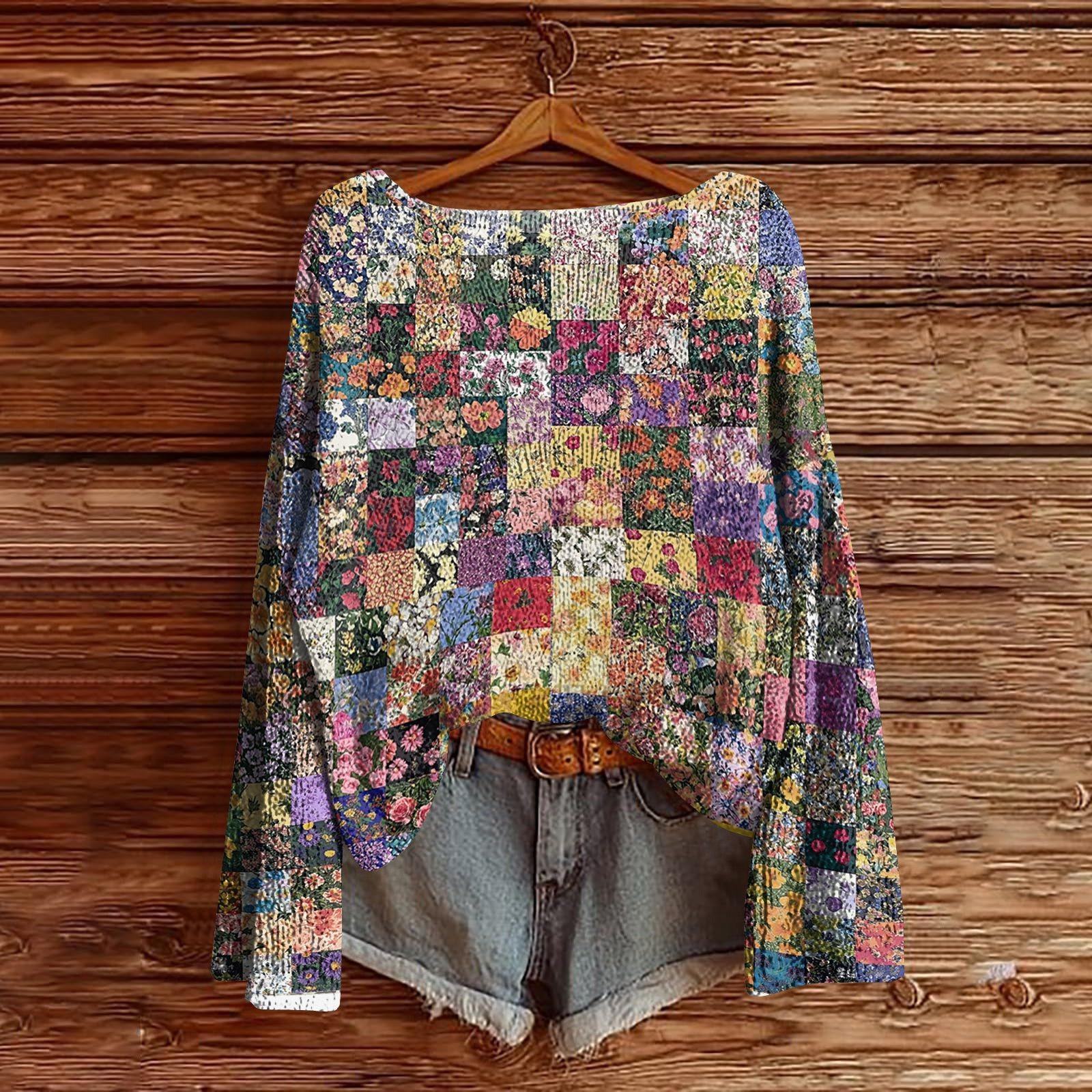 

Женский легкий свитер с круглым вырезом, повседневный вязаный пуловер с длинным рукавом XL фиолетовый