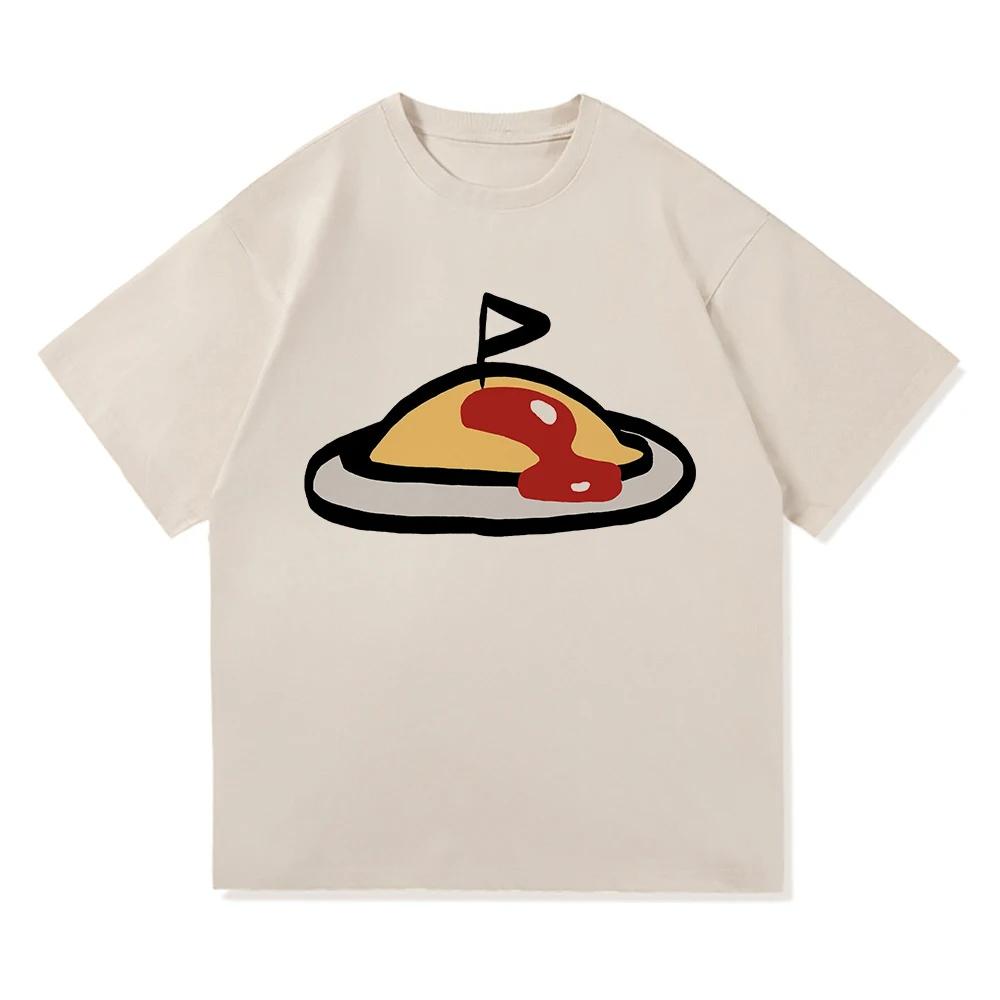 Delicious in Dungeon Meshi Izutsumi Egg Fried Rice TShirt Menwomen Clothing Halloween Harajuku High Quality Tops Cotton TShirts