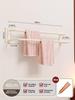 Towel Rack for Bathroom, No Drilling Needed, Towel Bar, Bathroom Towel Holder, Wall-Mounted Storage Rack for Toilet