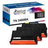 Toner Laser - PREMIUM CARTRIDGE - TN3480 - Black - Pack 3 - 8000 Pages