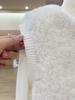 Women's Winter White Knit Vest - High-End, Stylish, Layered, Thickened Plush Patchwork