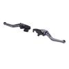 Pair of Motorcycle Short Brake Clutch Levers Adjustable Aluminium Alloy Replacement For Scrambler 400X 2023 2025 Ti
