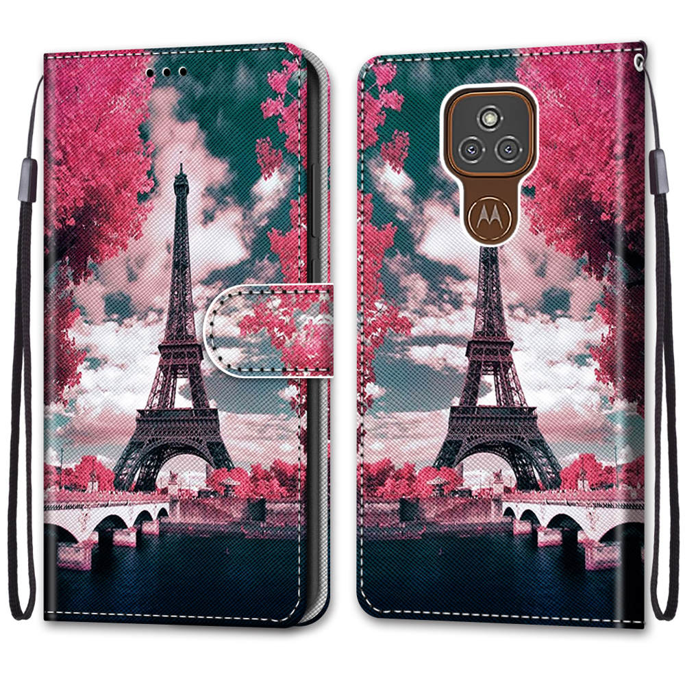 Luxury Painted Leather Case Wallet Book Style Protective Cover for Motorola Moto G85 G75 G55 G35 G34 G24 G15 G05 G84 G54 G32 G14 G13 G23 G53 E20 E30
