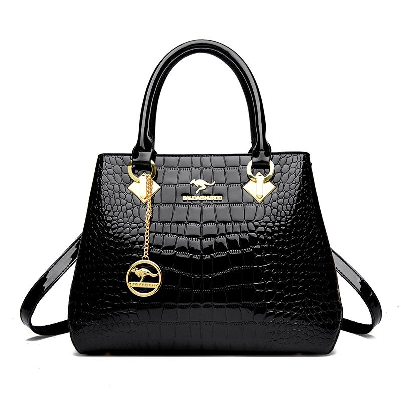 Genuine High Quality Luxury Handbag Designer Crossbody Bag for Women 2025 Large Fashion Crocodile Pattern Shoulder Bag Totes Bag
