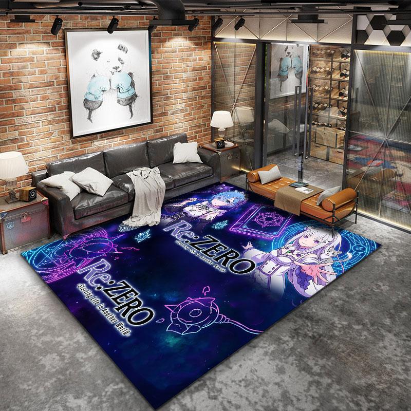 Re Zero Carpet Rug For Living Room Bedroom Home Sofa Decoration Kids Play Nonslip Floor Mat