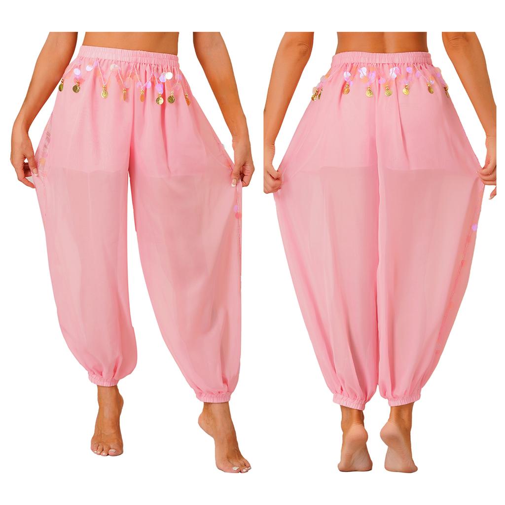 Dámské kalhoty na břišní tanec Bloomers Lantern Pants Indie taneční kostým