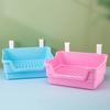 Lettiera per Conigli per Piccoli Animali Criceto Furetto Cincillà Criceto Coniglio Animale Domestico Lettiera Toilette Scatola Sabbietta Addestratore al Vasino