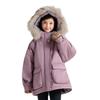Sangluo Girls' Parka: Stylish & Warm Velvet-Lined Cotton Jacket for Winter 2025