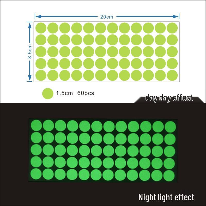 Colorful Luminous Star Wall Stickers for Kids' Rooms