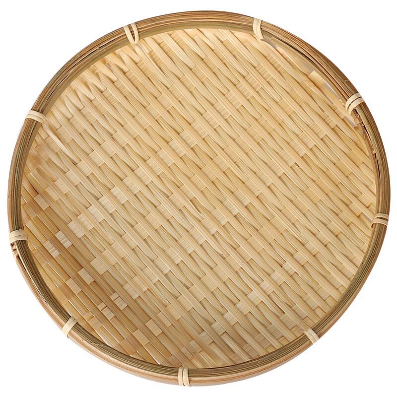 Handmade Bamboo Woven Dessert and Fruit Stand