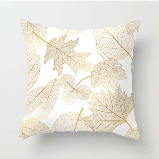 Golden Geometric Puzzle Array Pillow Car Pillow Long Pillow Cushion
