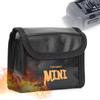 High Temperature Resistance Explosion Proof Lithium Battery Case Safety Bag for Mavic Mini(Black )