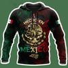 Sweats à capuche du Nouveau-Mexique Sweat à capuche pour homme Impression 3D Drapeau du Mexique Tops Automne Manches longues Vêtements de rue Sweat à capuche à capuche de créateur pour homme