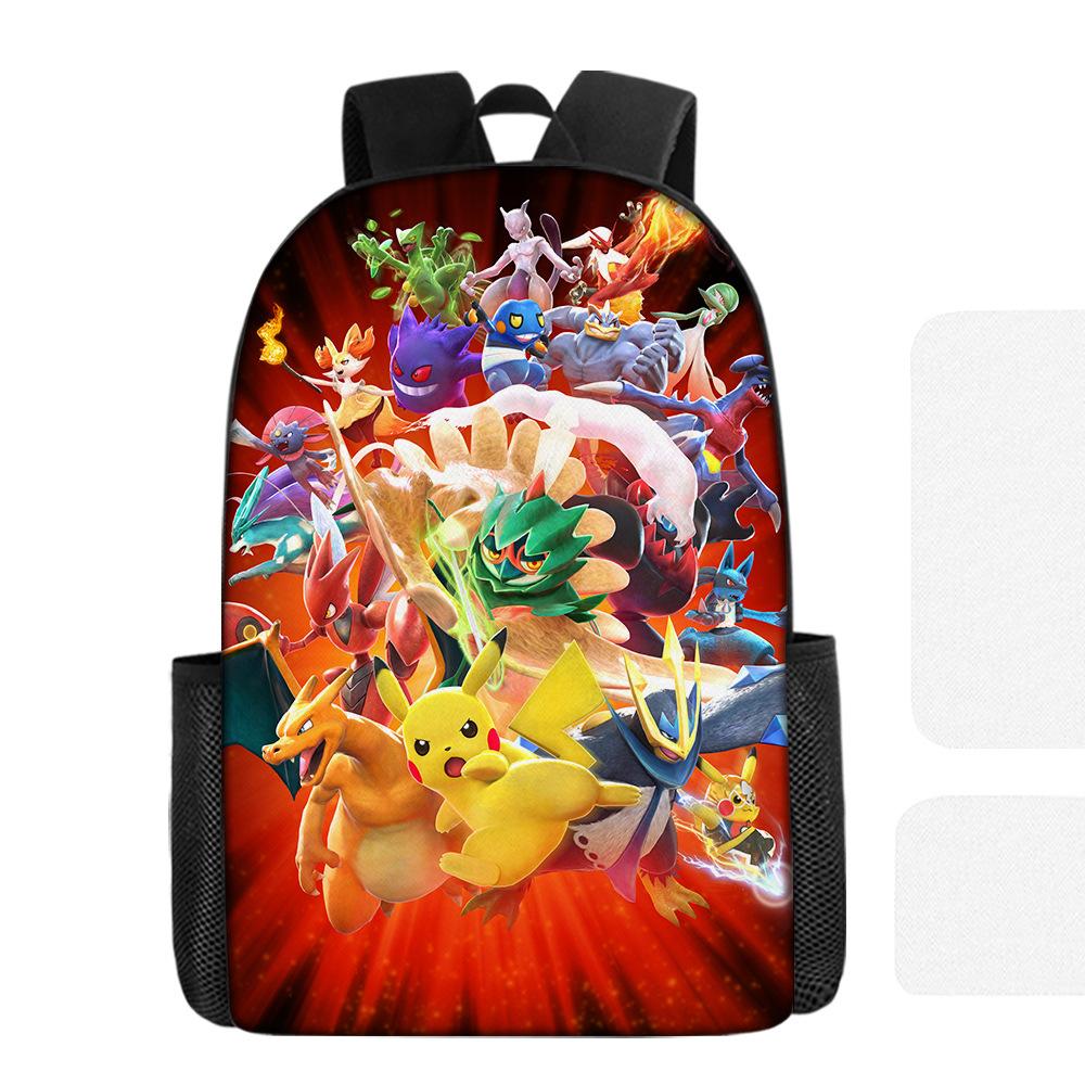 Pokémon Pokémon Backpack Student School Bag Cartoon Anime Backpack