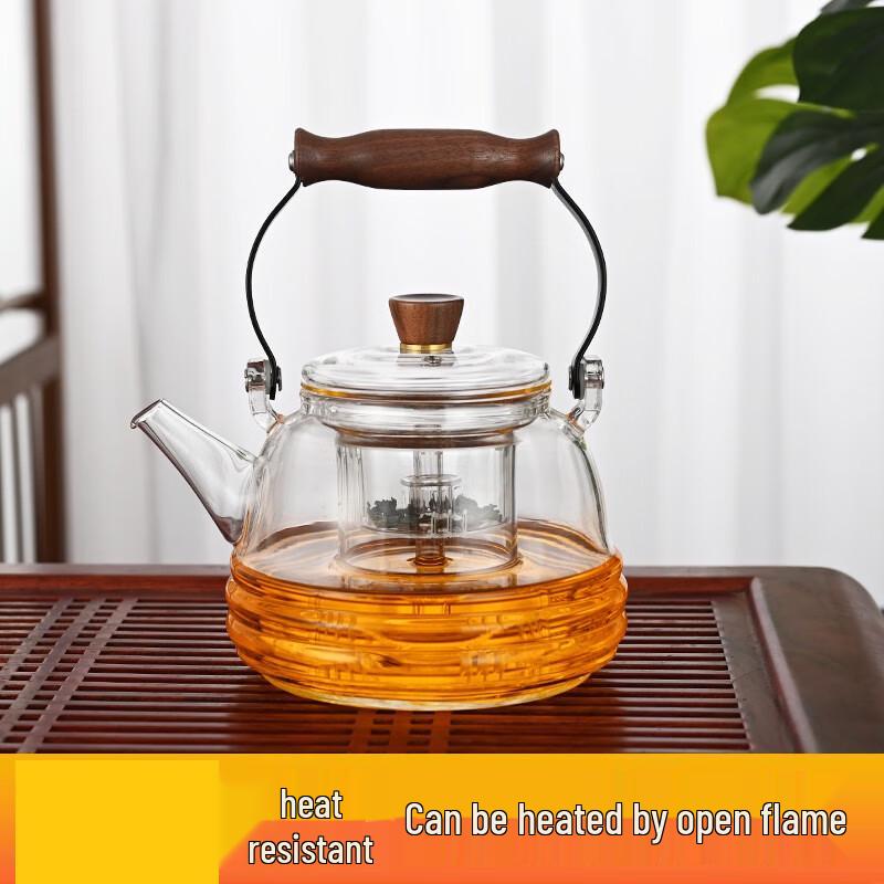 High Borosilicate Glass Stovetop Teapot