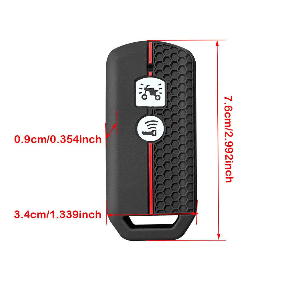 Silicone Key Cover Keychain Key Case For Honda Forza 125 SH PCX Xadv 750 Forza 250 350 ADV Sling Forza 300 SH XAV Xlov Super Cup