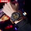 Top Brand New Exquisite Fashion Men's Quartz Electronic Watch HD Luminous with Chronograph Stopwatch