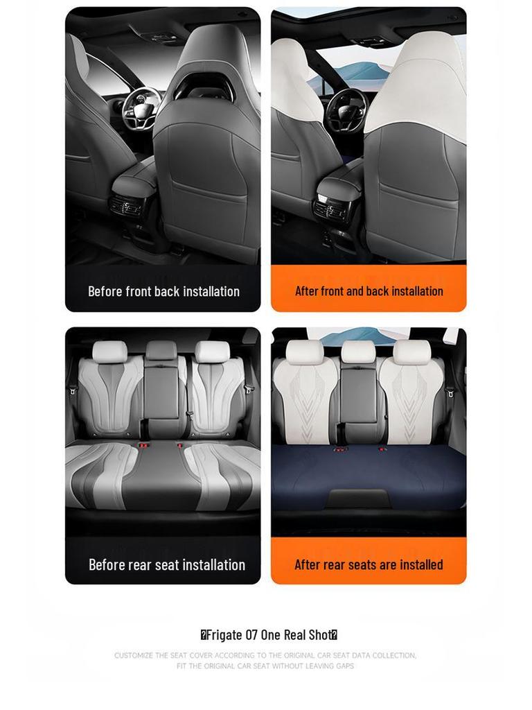 BYD Frigate 07 Car Seat Cushion: New Semi-Enclosed Saddle Pad