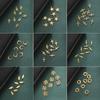 5pcs Tiny Crosses Stars Hearts Charms For Jewelry Make Stainless Steel DIY Bracelet Earring Necklace Pendant Accessory