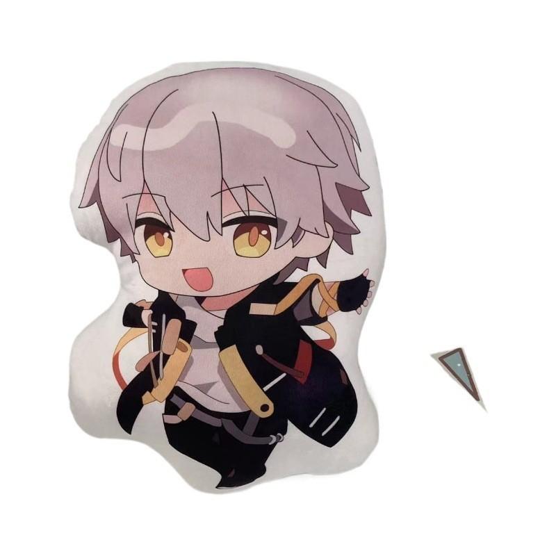 Anime Honkai Star Rail Plush Pillow Soft Crystal Velvet Hugging Cushion 45cm