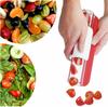 Grape Tomato Cherry Fruit Slicer Plastic Stainless Steel Kitchen Tool for Fruits Vegetables
