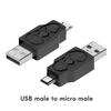 USB2.0 Adapter Micro/Mini Stecker Buchse Konverter Anschluss USB Ladeadapter für Computer Tablet PC Mobiltelefone