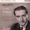 7inch Record DINU LIPATTI  FRDRIC CHOPIN  Waltzes SEL1668 Columbia UK Classical Used