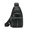 Women's Shoulder Bag PU Chest Bag Lightweight Travel Crossbody Bag