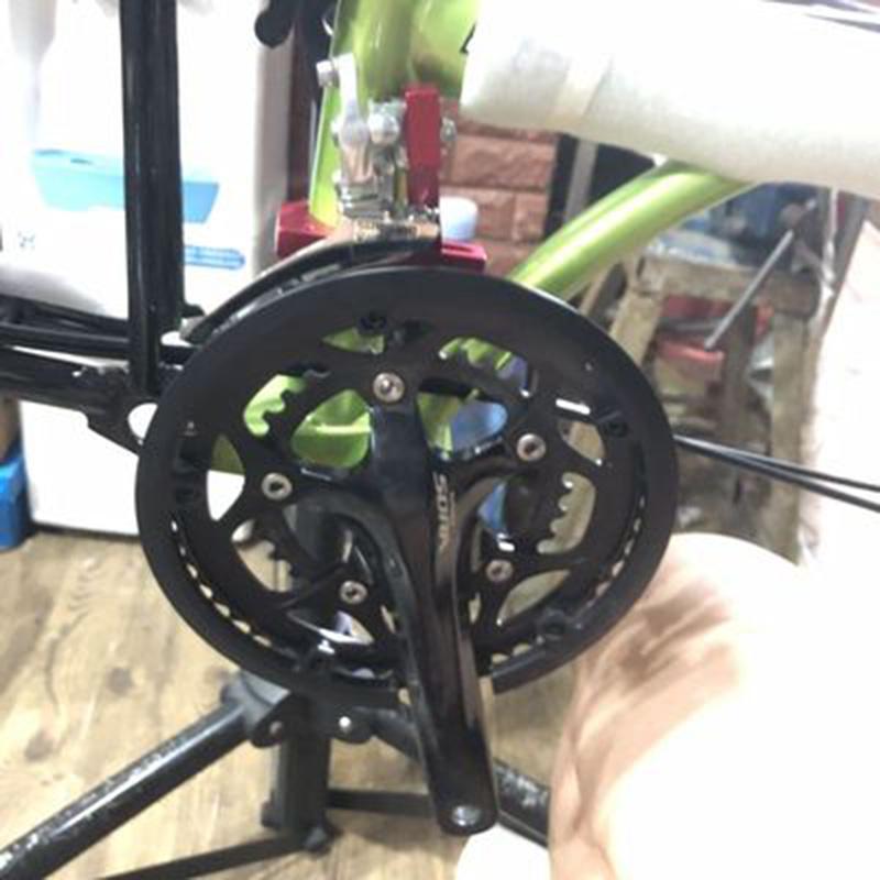Alloy Front Derailleur Clamp FD Adapter Braze on 38mm to 39mm For Brompton 3SIXTY Pikes JAVA FIT Folding Bike 2 Speed