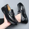 Soft Genuine Leather Shoes Mens Loafers Flat Brand Male Footwear Soft Business Dress Shoes Man Party Shoes