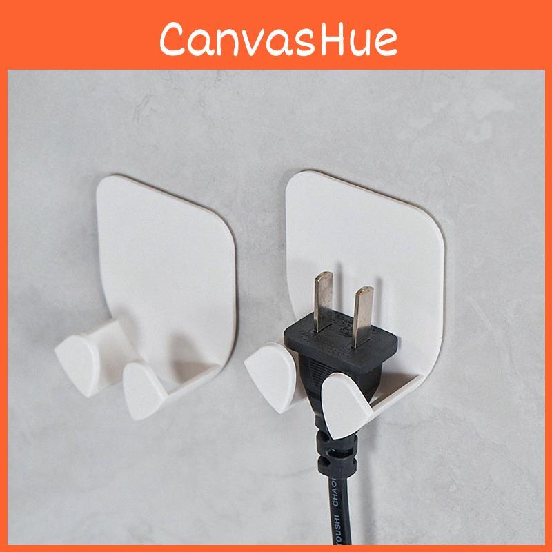 Klebehaken für Wandsteckdosenkabel Kunststoffkabelklemmen Küchenzubehör