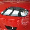 For Hyundai Rohens Coupe 2003-06 Carbon Fiber Front Headlight Eyelid Eyebrow Cover Decorative Car Decorative Accessories Sticker