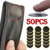 50PCS Bicycle Glue-free Tire Patches Tool Quick Repairing Tyre Protection Patch Adhesive Quick Drying Bike Accessories