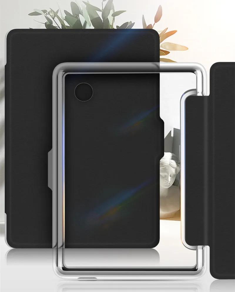 Transparent Acrylic Back Case for Kobo Clara BW/Clara Colour/Clara 2E N367 N365 N506 6 inch eReader Wake/Sleep Smart Cover Funda