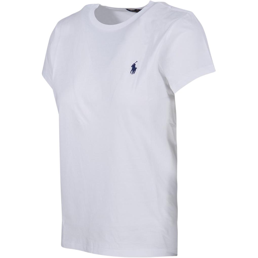 Polo Ralph Lauren Classic Short Sleeve T-Shirt With Pony Embroidery Women tops 211B14605-032