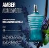 Le Male Eau de Toilette - Long Lasting Amber Aromatic Cologne for Men with Fresh Mint