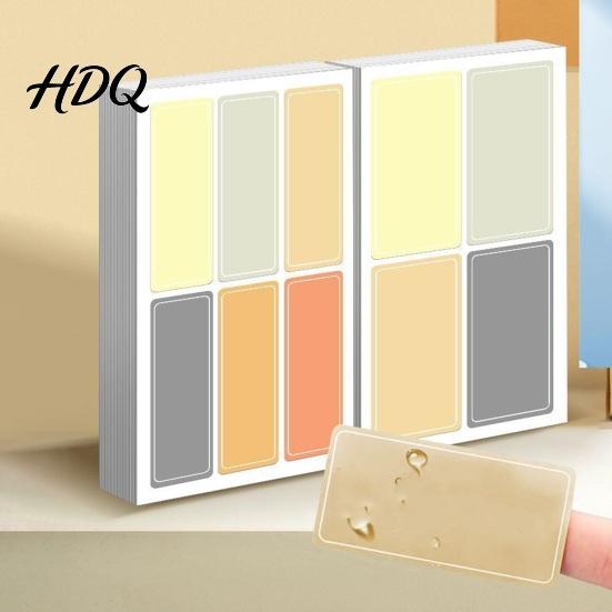 Tear Resistant Paper 3 Pack Waterproof Handwritten Label Stickers Multi-Color Synthetic Adhesive Labels Self Labels Tear-Resistant Smooth